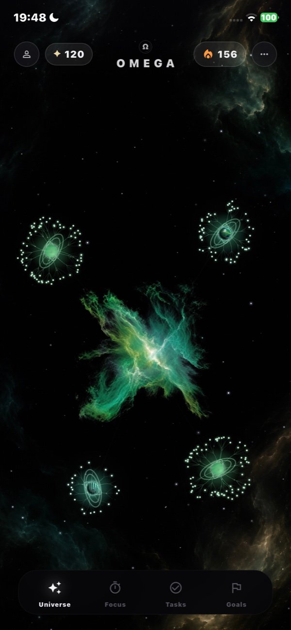 OMEGA &mdash; Universe (verdant)